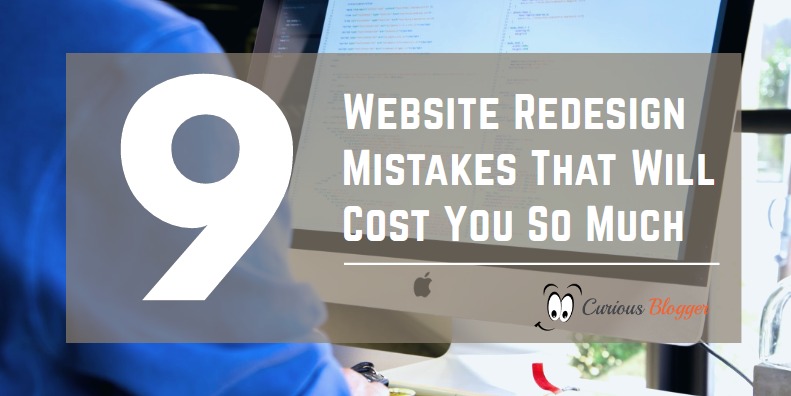 website redesign mistakes