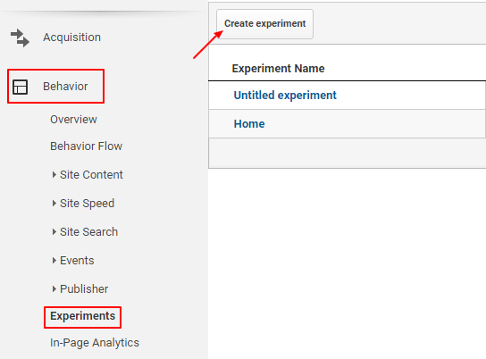 experiment analytics