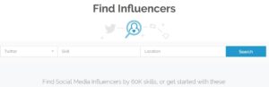 find influencer klear