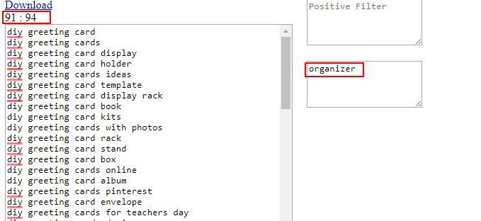 Keyword Shitter The Bulk Keyword Tool-negative keyword