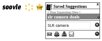 saved suggestion from soovle